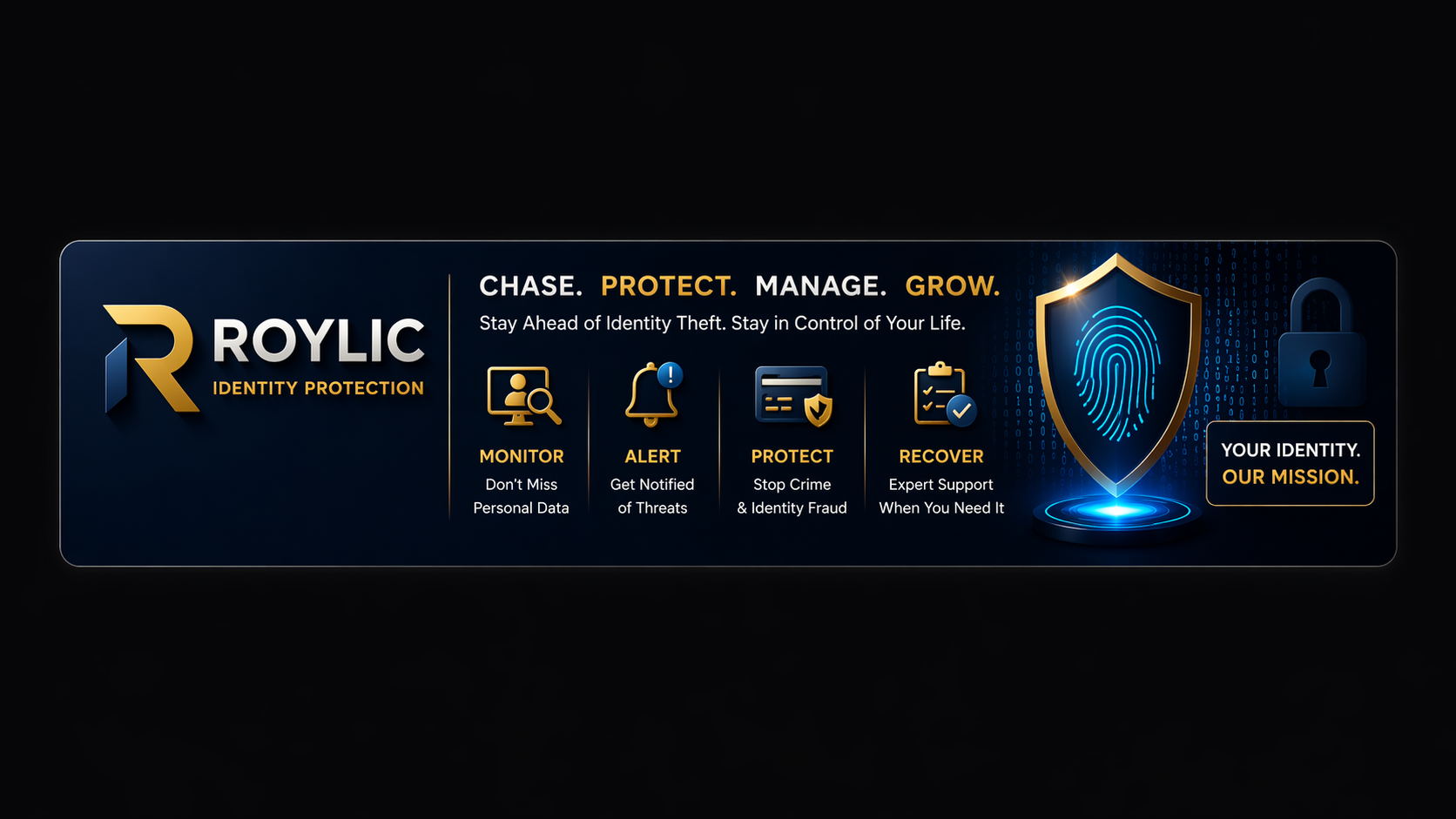 RoyLic Identity Protection Banner